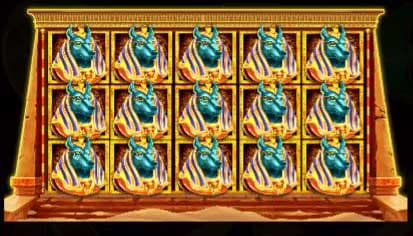 free spin feature pyramid king slot